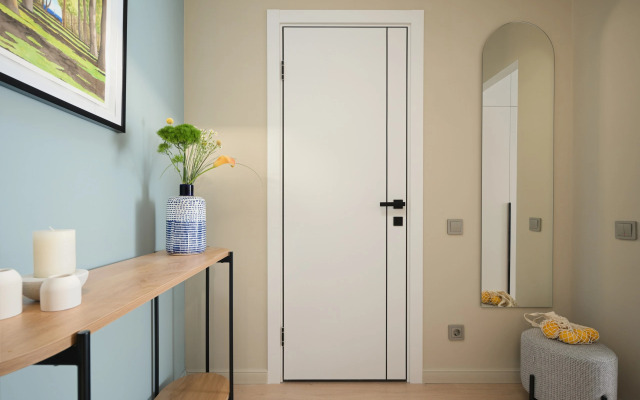 Квартира с бирюзовым настроением