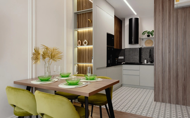 Yevro Dvushka S Dizaynerskim Remontom Shosse Entuziastov Flat