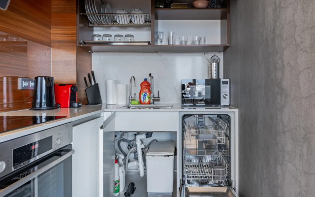 Апартаменты Нежная видовая студия Smart Host