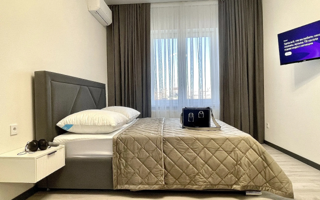 Kvartira Dvuhkomnatnyj Loft s Panoramnym Vidom na Gorod i Park