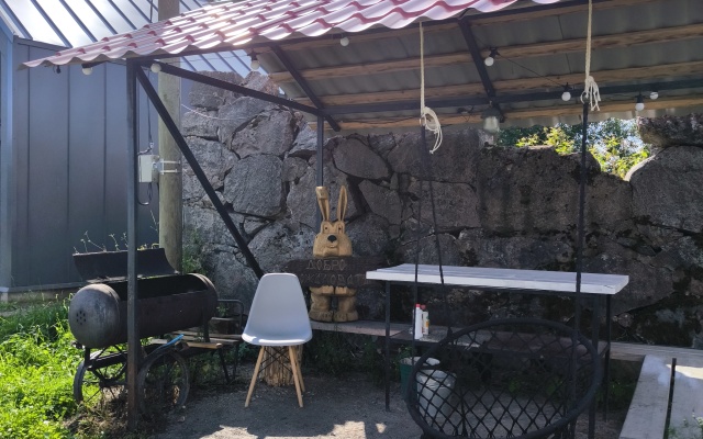 Частный дом Чёрный домик у озера Отрадное