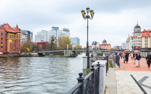 Квартира Люкс Серебро с видом на реку