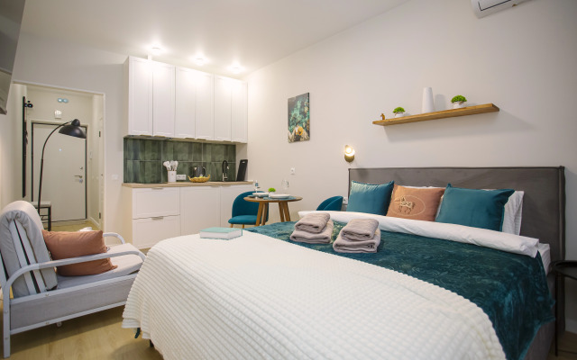 Апартаменты Сердце Ярославля Лазурь 3