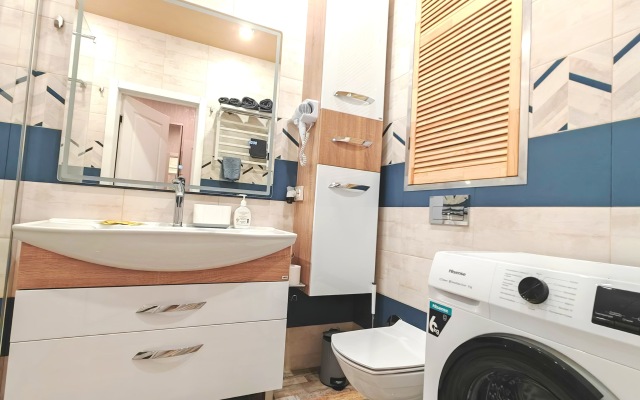 Апартаменты UzorApart Новая комфортная евродвушка в центре недалеко от набережной