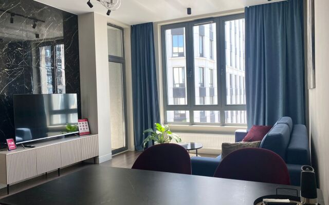 Апартаменты с дизайнерским ремонтом