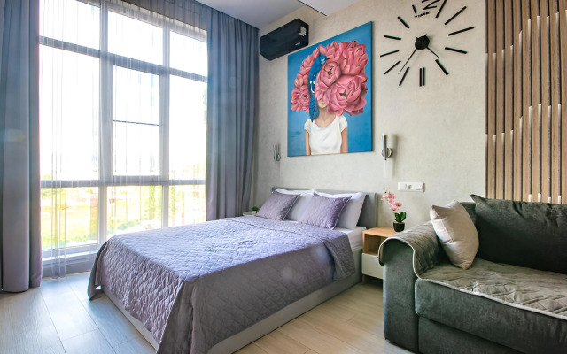 146/Dvyhyrovnevaya Studio v Slile Loft Flat