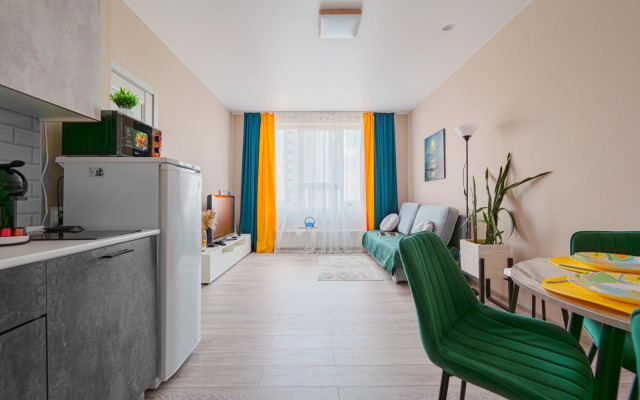 Квартира Уютная однокомнатная со свежим ремонтом новой мебелью и техникой