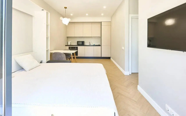 Квартира Студия в цeнтpе Сочи ЖК Краcная плoщaдь