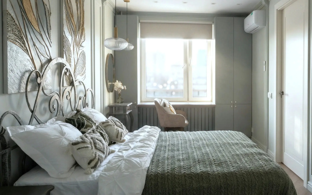 Квартира Top Rooms: Евродвушка на Саввинской набережной с видом на Москва Сити