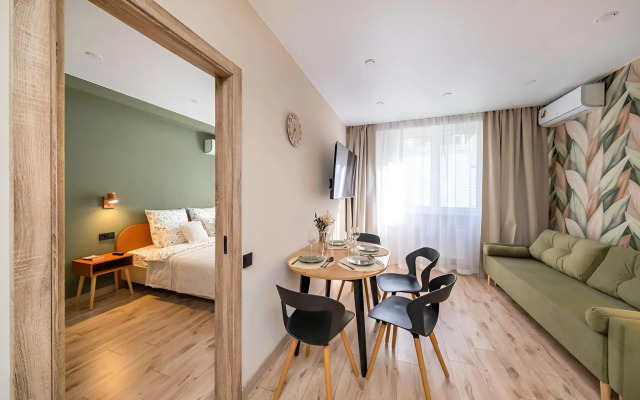 Квартира Уютная Двухкомнатная Ваш Островок Комфорта в Сердце Адлера