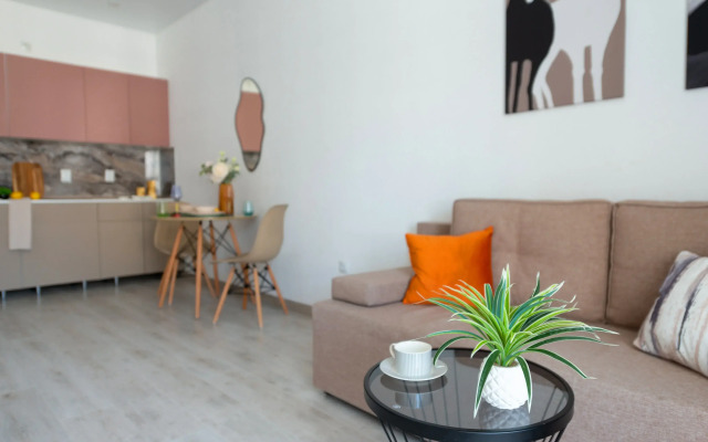 Апартаменты ЖК Акватория возле реки