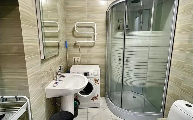 S Vidom na Gorod na Kaplunova 10 Flat