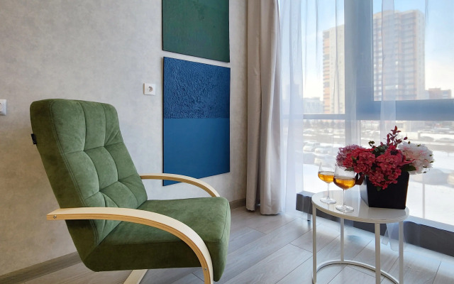 Sovremennye Lyuks S Saunoy Aviatorov D.34 Apartments
