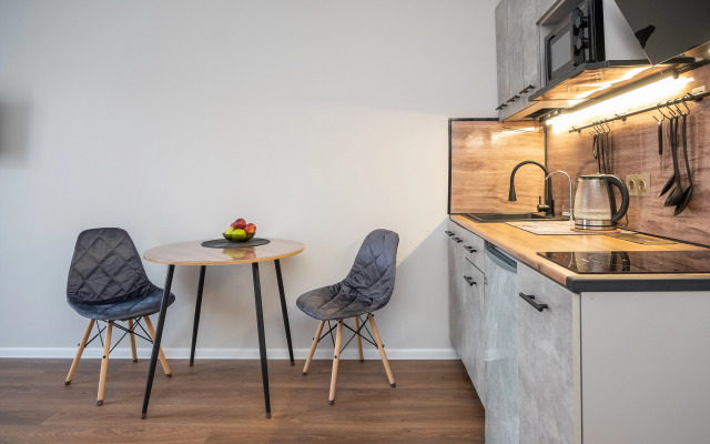 Апартаменты Светлая студия для семейного проживания