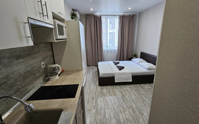 Квартира Уютная Студия в Жк Тетрисе Павшино Мцд2 Этаж 24