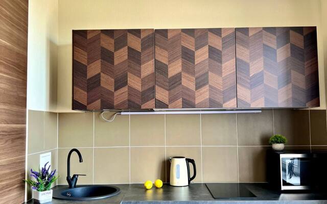 Видовая квартира в ЖК Эмеральд Piter Apatrments (2 спальни, парковка, кондиционер)