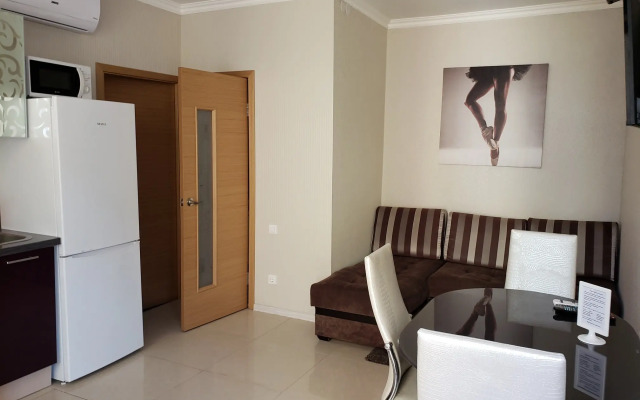 Апартаменты 2-к студия около моря