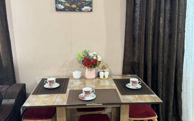 Evrodvushka S Vidom Na Goru Flat
