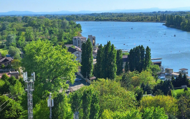 Квартира Студия с видом на реку