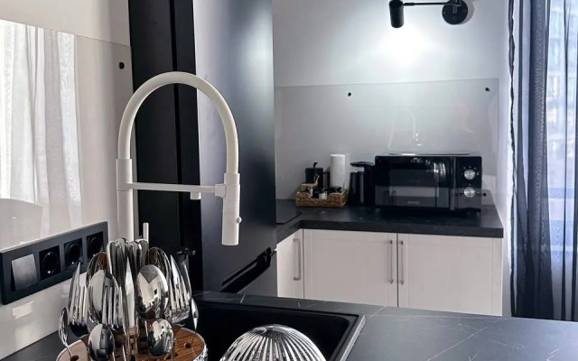 Квартира Top Rooms с эксклюзивным видом на набережную Москва-реку