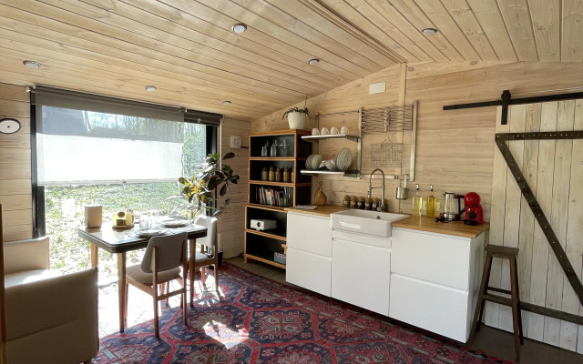 Бунгало С террасой и чаном