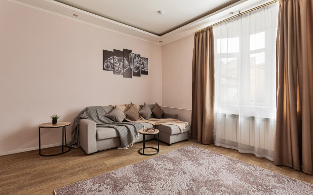 J&N Apartments s kaminom i letney terrasoy v samom tsentre istoricheskogo Vyborga Krasnoflotskaya 1 Apartments