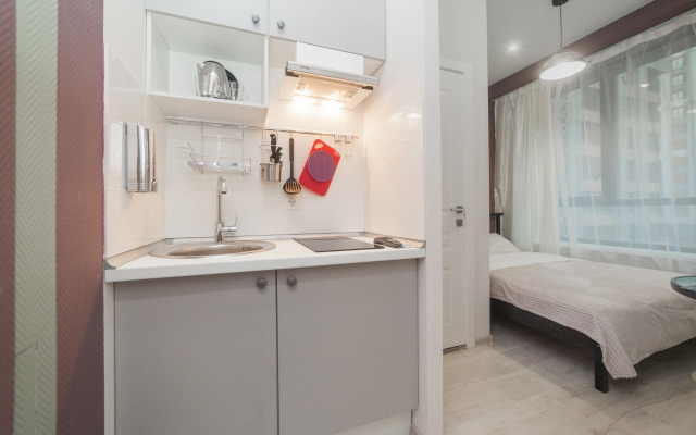 Апартаменты студия на Серебрякова