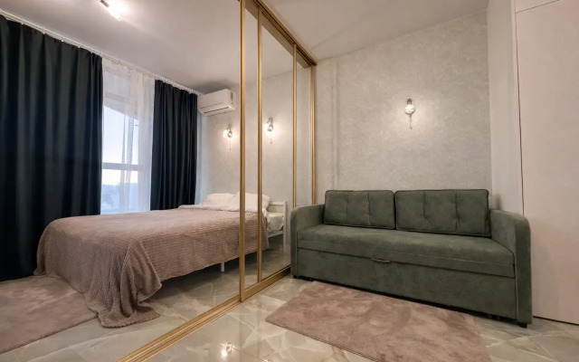 Квартира МАМ Апарт с красивым интерьером в отличной локации + бонус продуктовая корзина от 3-х дней