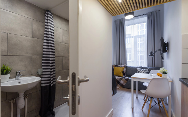 Апартаменты Двухуровневые апартаменты Apartico 1 на Коломенской