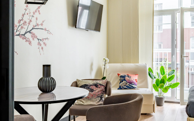 Квартира Современная Студия в Японском Стиле