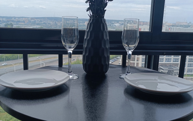 Апартаменты Комфорт с шикарным видом на город