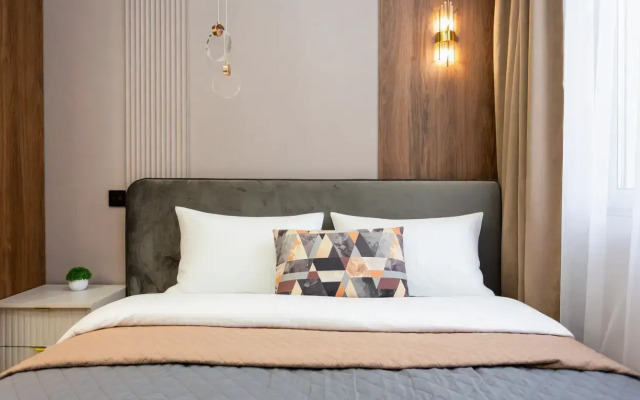 Апартаменты Современная студия 17м 1 кровать