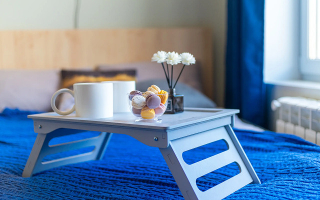 Квартира студия с дизайнерским ремонтом