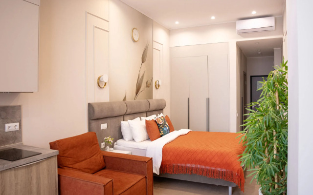 Апартаменты Уютная студия в отеле Mirror