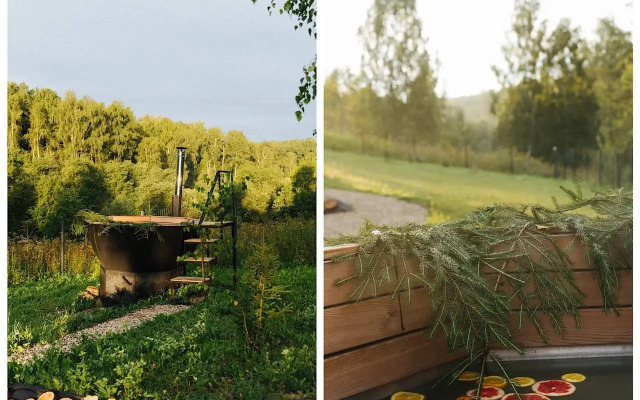 Частный дом DreamVille на Склоне с Чарующим Видом на Лес