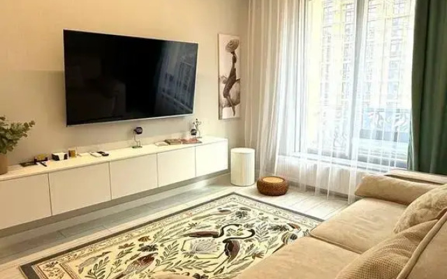 Квартира с дизайнерским ремонтом