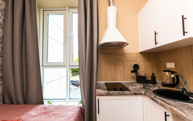 Апартаменты Уютная студия у ТЦ Флотилия и ДС Динамо-1