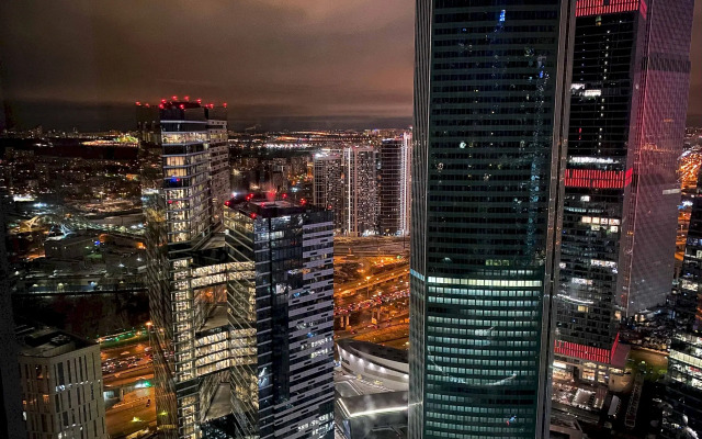 Moskva Siti Apex 42 etazh 2 komnaty Apartments