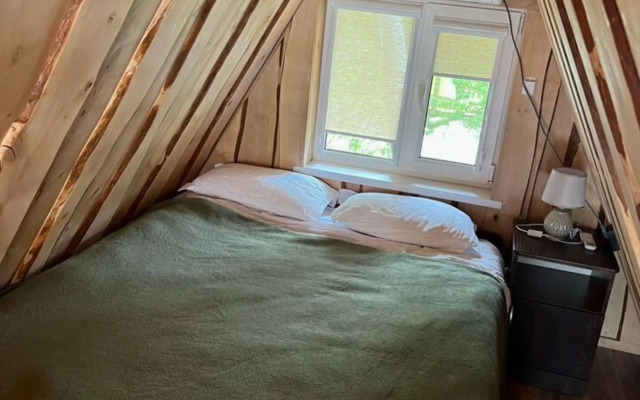 Частный дом С баней и чаном с видом на озеро