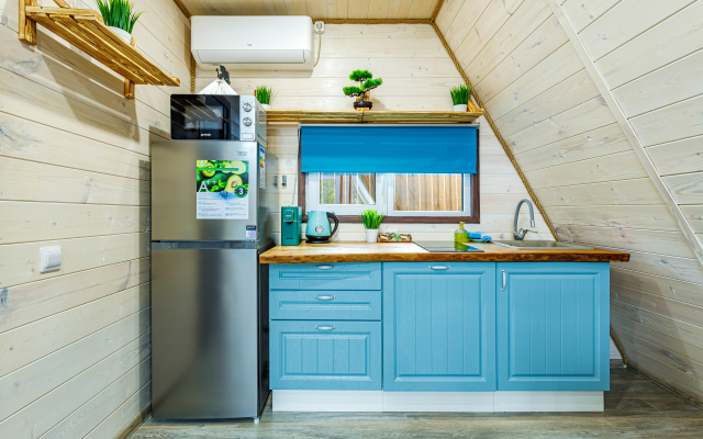 Dizaynerskiy relax A-Frame Private house