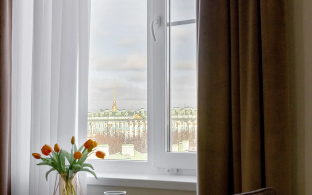 Меблированные комнаты Соло Панорама Дворцовая площадь