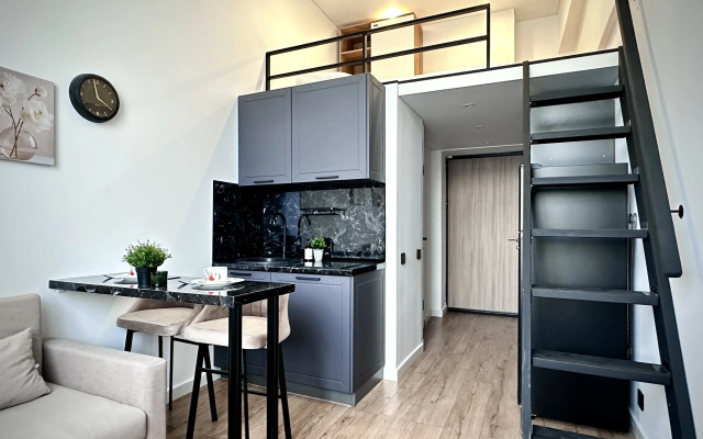 Апартаменты Уютная Студия с Евроремонтом