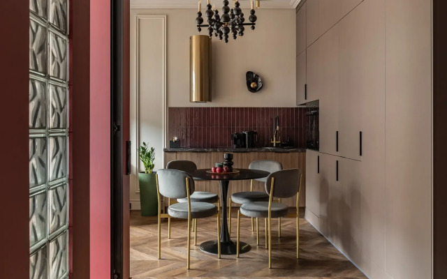 Квартира Moscow Deluxe Apartments Family Suite Zorge