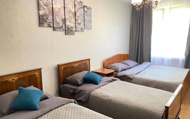 Квартира на 6 гостей рядом с центром