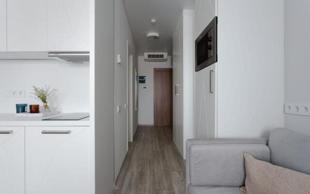 Апартаменты Квартира Cтудия у метро Бухарестская