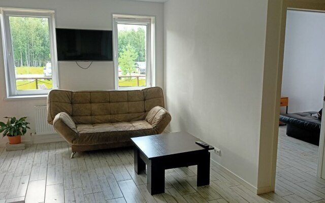 Апартаменты с видом на лес и большой терассой