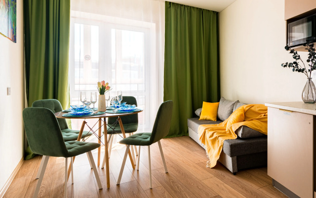 S Shirokoy Krovatyyu Na Prokopyeva 11 Ot Rentap Apartment