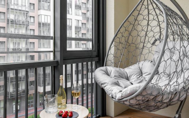 Квартира Двухкомнатная с кондиционером в ЖК Три Ветра