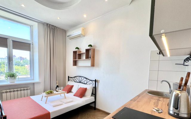 Апартаменты Комфорт с двуспальной кроватью