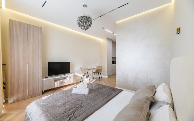 V Zhk Meridian, Ryadom s Arbatom Flat